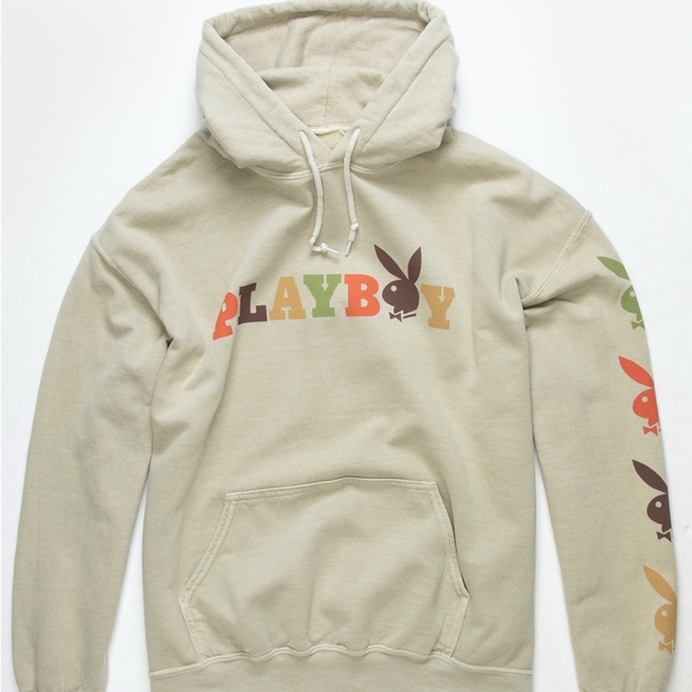 PLAYBOY Retro Lockup Mens Hoodie